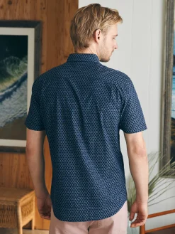 Faherty Brand Short-Sleeve Stretch Playa Shirt (Tall) -