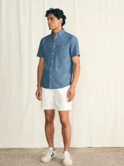 Faherty Brand Short-Sleeve Stretch Playa Shirt (Tall) -
