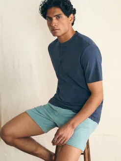 Faherty Brand Short-Sleeve Sunwashed Henley -