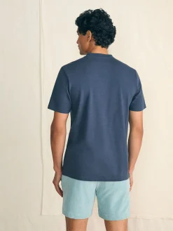 Faherty Brand Short-Sleeve Sunwashed Henley -