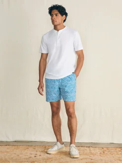Faherty Brand Short-Sleeve Sunwashed Henley -