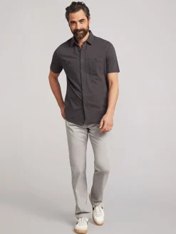 Faherty Brand Short-Sleeve Sunwashed Knit Shirt -