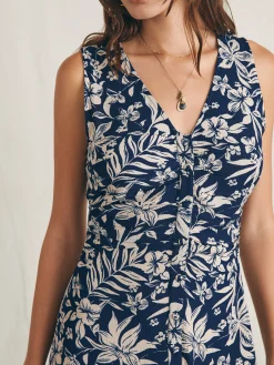 Women Faherty Brand Siena Midi Dress -