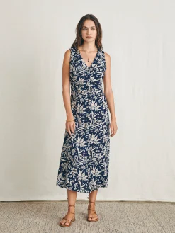Women Faherty Brand Siena Midi Dress -