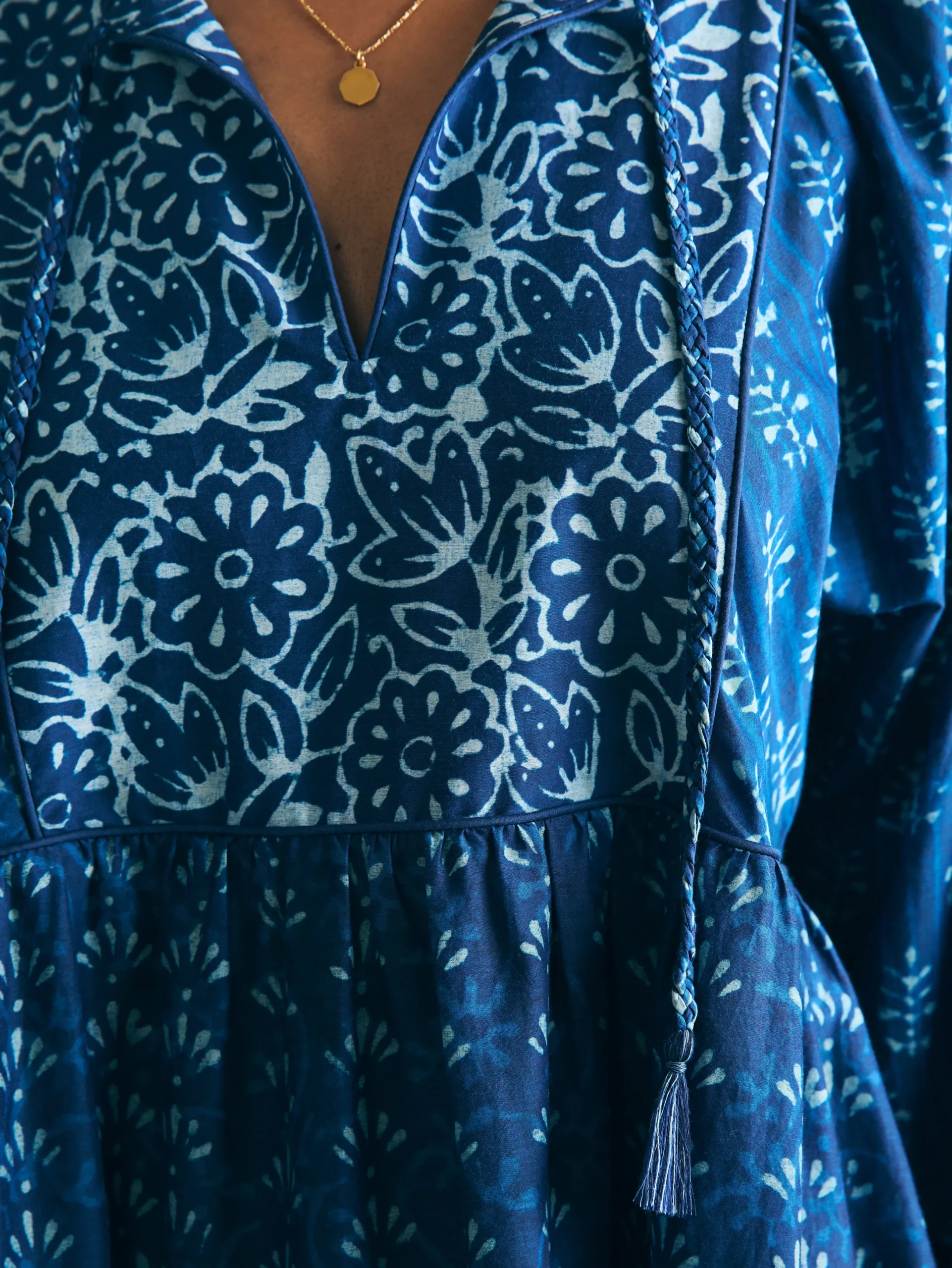 Women Faherty Brand Silk Blend Solstice Mini Dress -