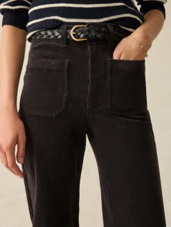 Women Faherty Brand Softstretch Cord Patch Pocket Pant -