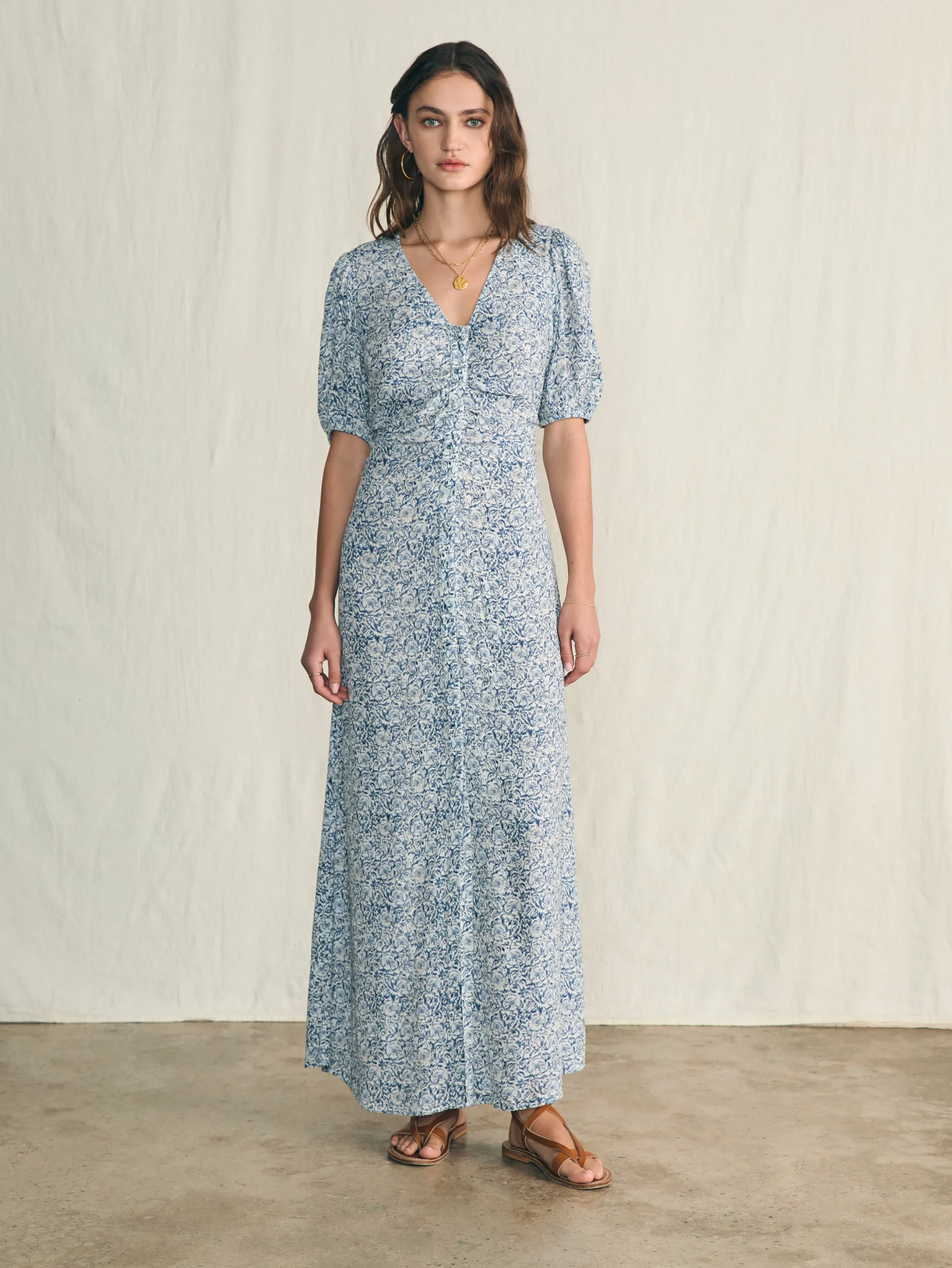 Women Faherty Brand Sorrento Dress -