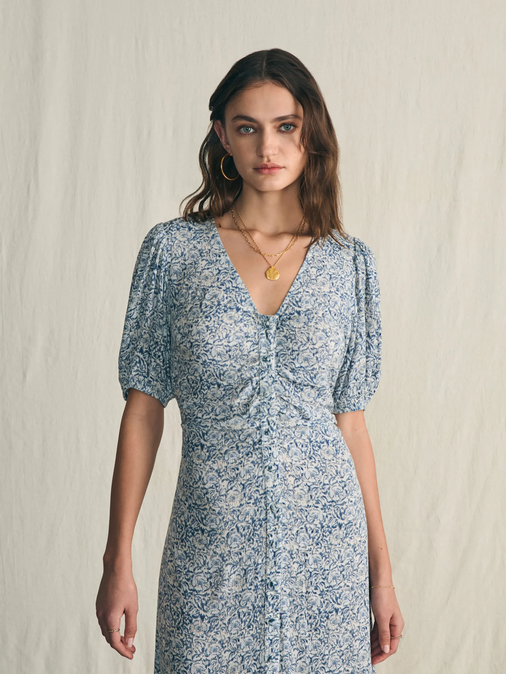 Women Faherty Brand Sorrento Dress -
