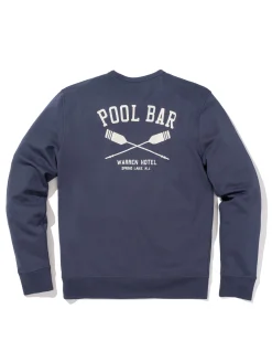 Faherty Brand Spring Lake Long-Sleeve Terry Pool Bar Crewneck -