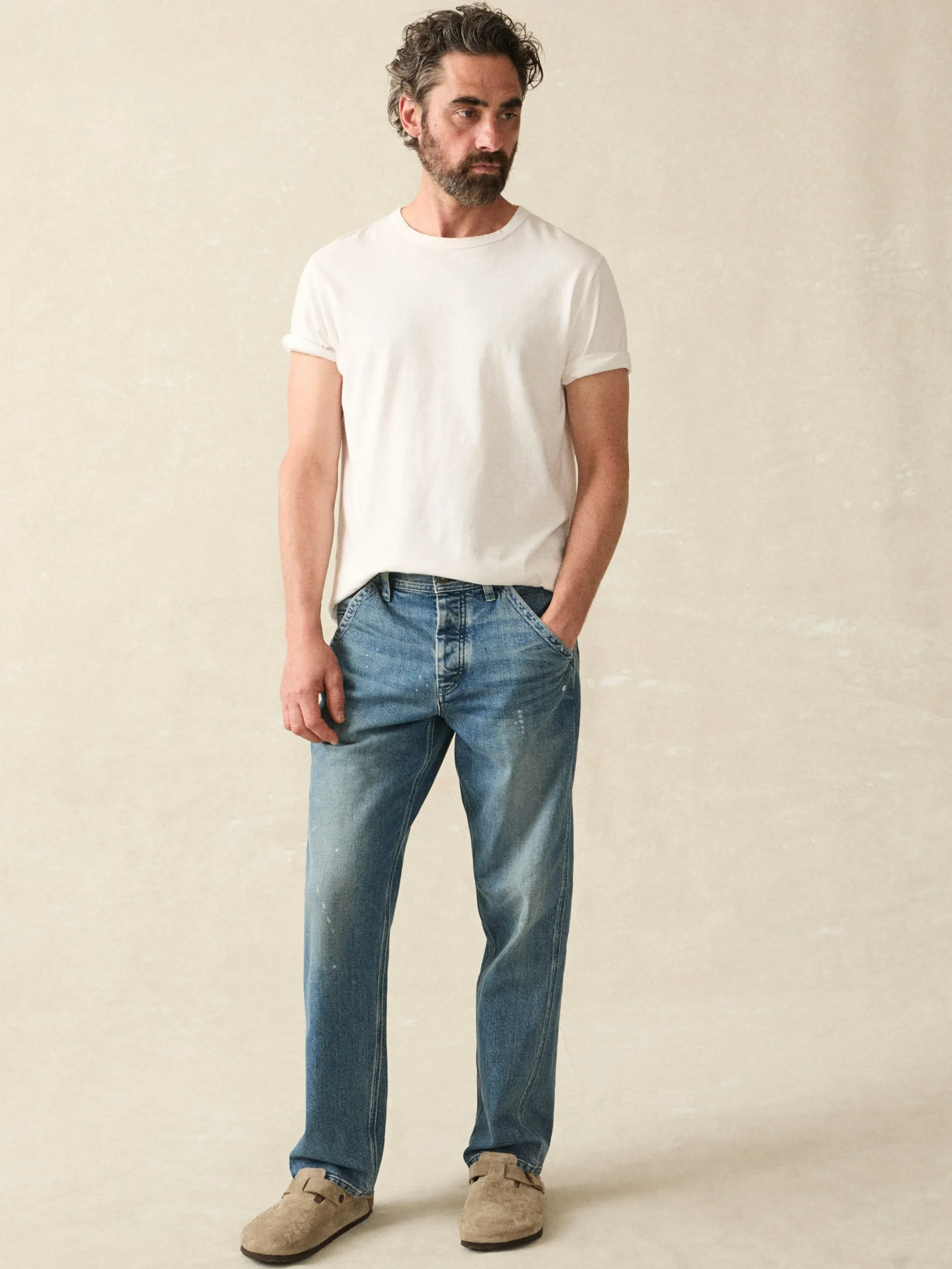 Faherty Brand Steven Paul Judd Denim Carpenter Pant -