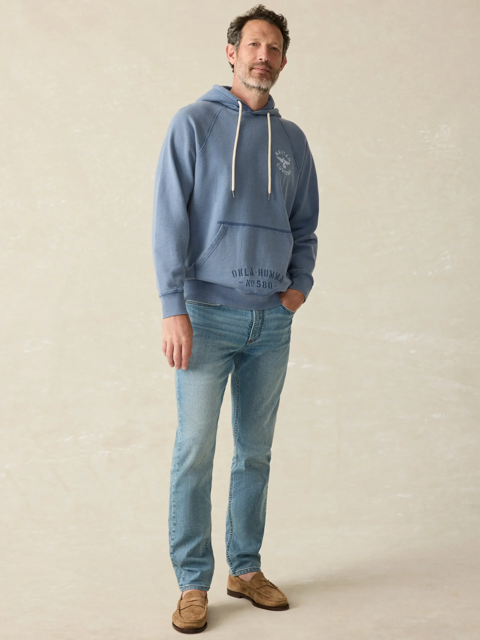 Faherty Brand Steven Paul Judd Fleece Hoodie -