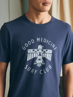 Faherty Brand Steven Paul Judd Good Medicine Surf Club Tee -