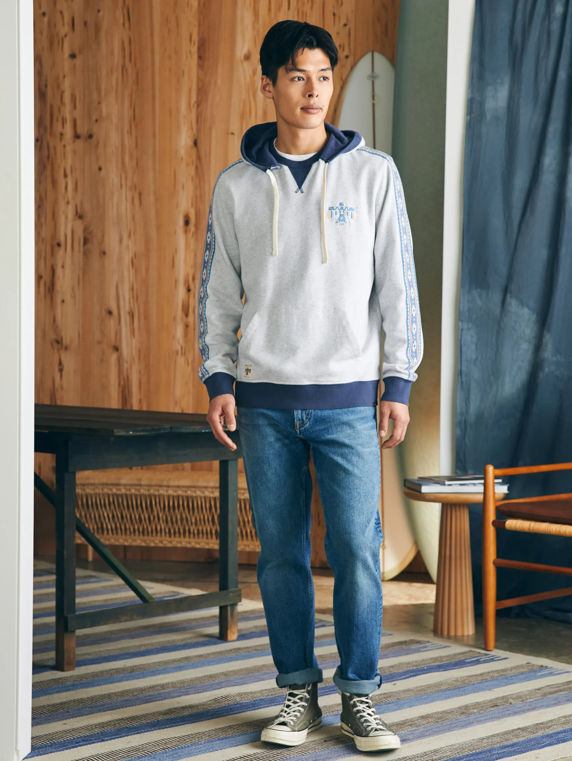 Faherty Brand Steven Paul Judd Good Medicine Surf Hoodie -