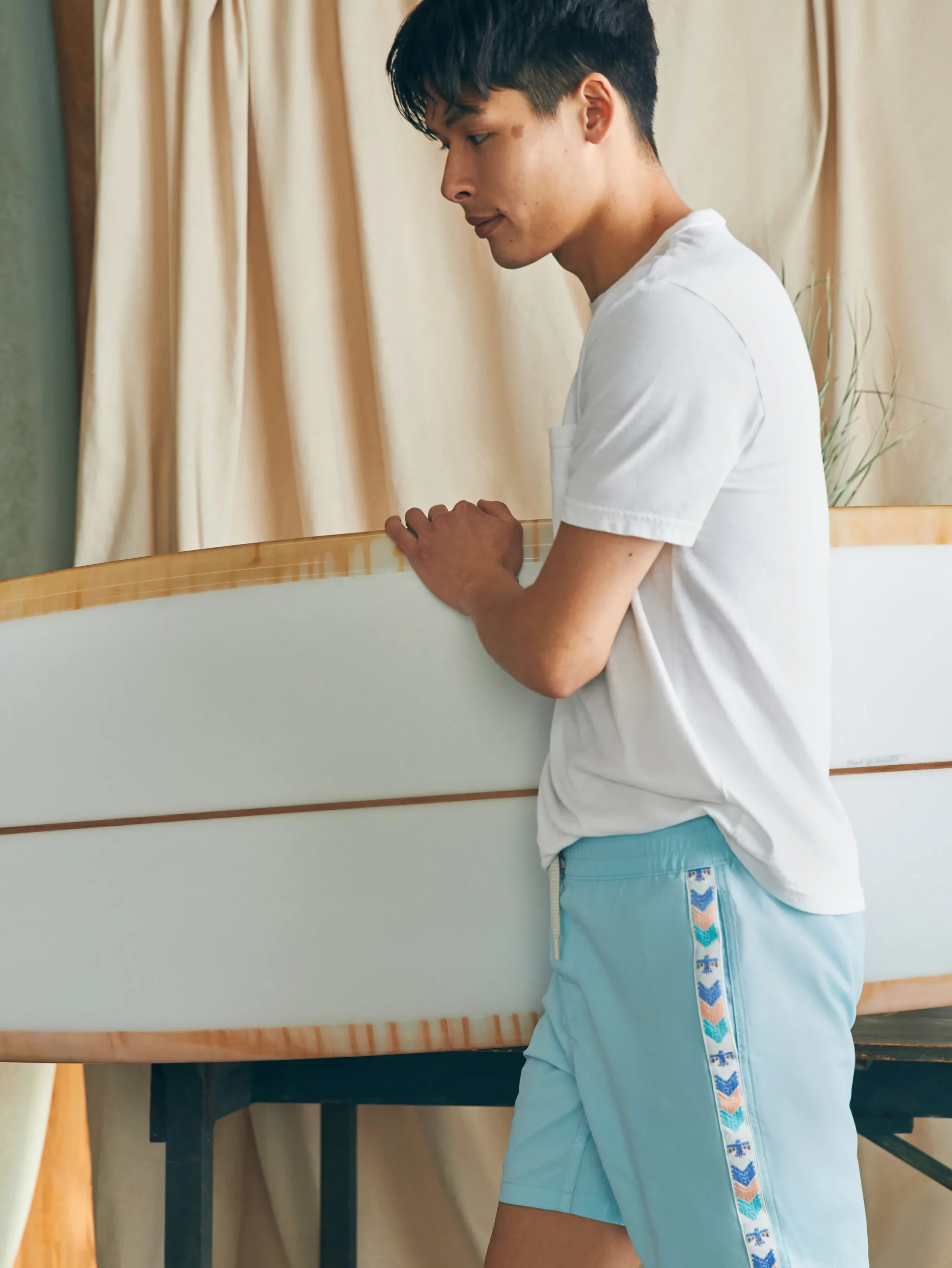 Faherty Brand Steven Paul Judd Good Medicine Sunwashed Boardshort -