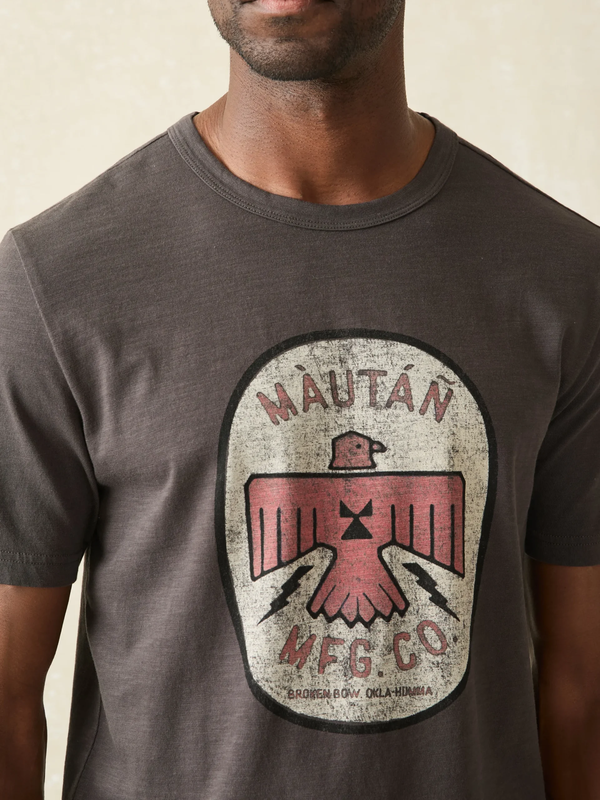 Faherty Brand Steven Paul Judd Sunwashed Tee -