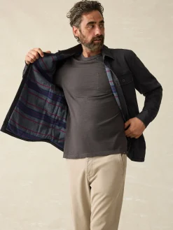 Faherty Brand Stretch Blanket Lined CPO -