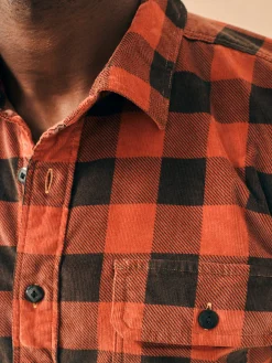 Faherty Brand Stretch Corduroy Work Shirt -