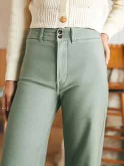 Women Faherty Brand Stretch Terry Harbor Pant -