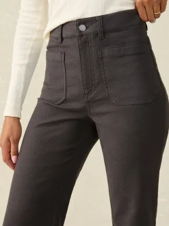 Women Faherty Brand Stretch Terry Patch Pocket Pant -