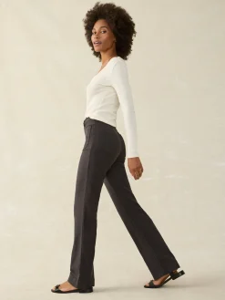 Women Faherty Brand Stretch Terry Patch Pocket Pant -