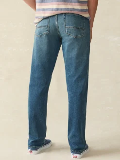 Faherty Brand Stretch Terry 5-Pocket Athletic Fit Pant -