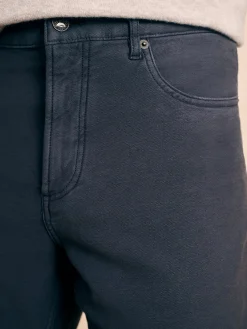 Faherty Brand Stretch Terry 5-Pocket Athletic Fit Pant -
