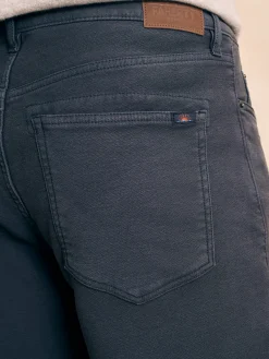 Faherty Brand Stretch Terry 5-Pocket Athletic Fit Pant -