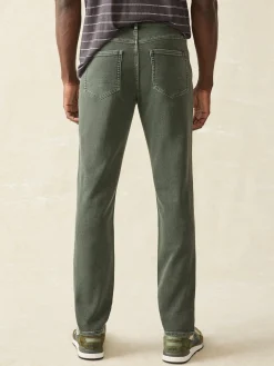Faherty Brand Stretch Terry 5-Pocket Athletic Fit Pant -