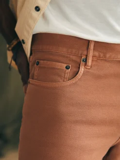 Faherty Brand Stretch Terry 5-Pocket Pant (32" Inseam) -
