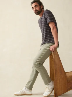 Faherty Brand Stretch Terry 5-Pocket Pant -