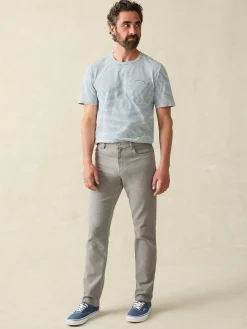 Faherty Brand Stretch Terry 5-Pocket Pant -
