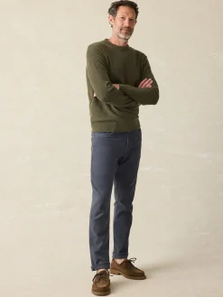 Faherty Brand Stretch Terry 5-Pocket Pant -