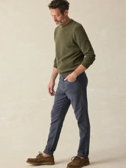 Faherty Brand Stretch Terry 5-Pocket Pant -