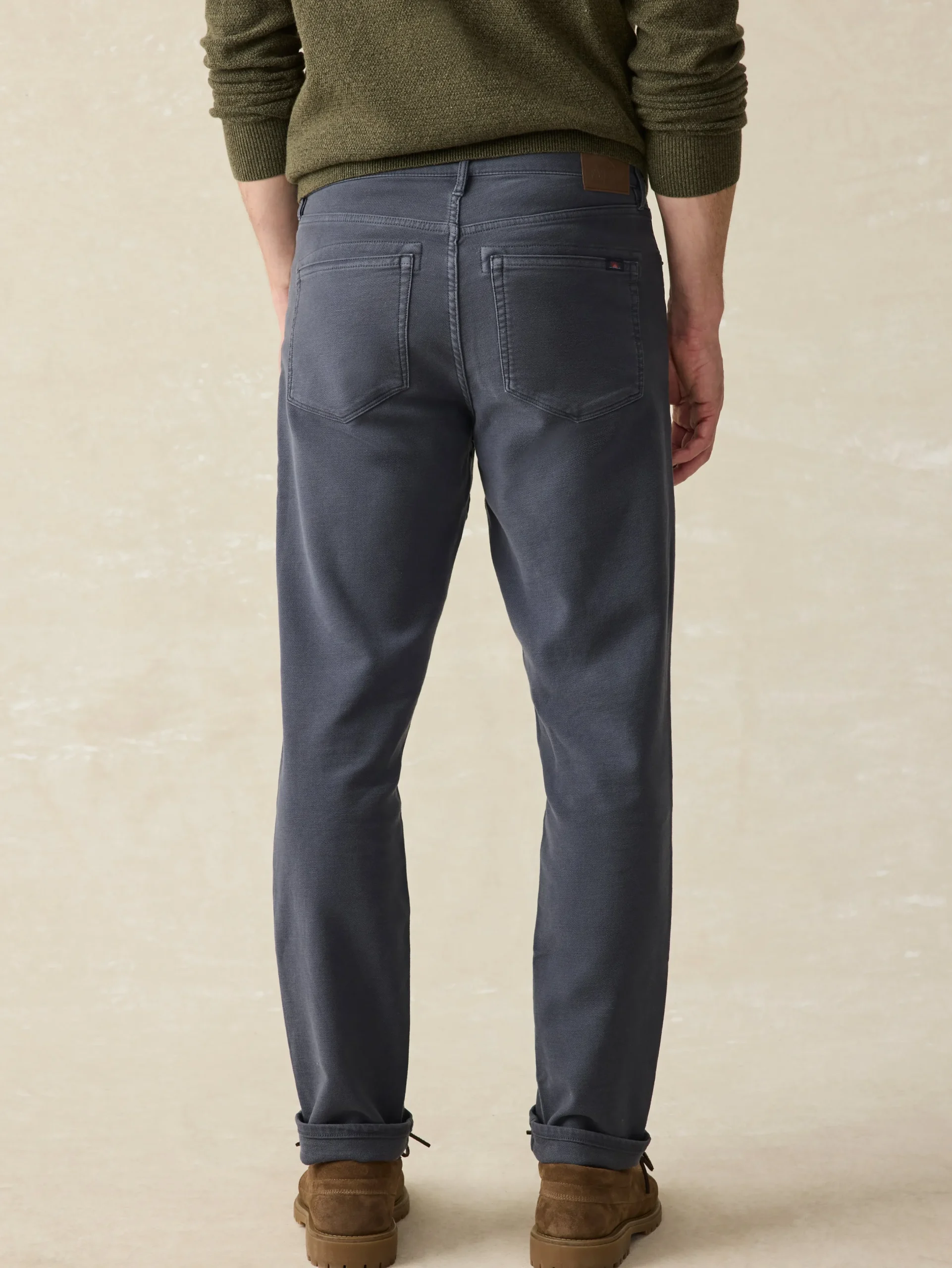 Faherty Brand Stretch Terry 5-Pocket Pant -