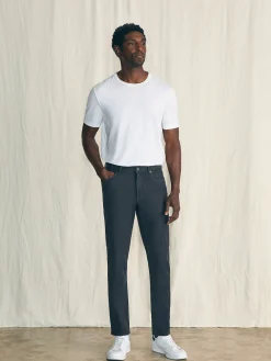 Faherty Brand Stretch Terry 5-Pocket Pant -