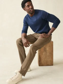 Faherty Brand Stretch Terry 5-Pocket Pant -