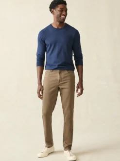Faherty Brand Stretch Terry 5-Pocket Pant -