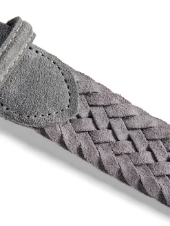 Faherty Brand Suede Woven Belt -