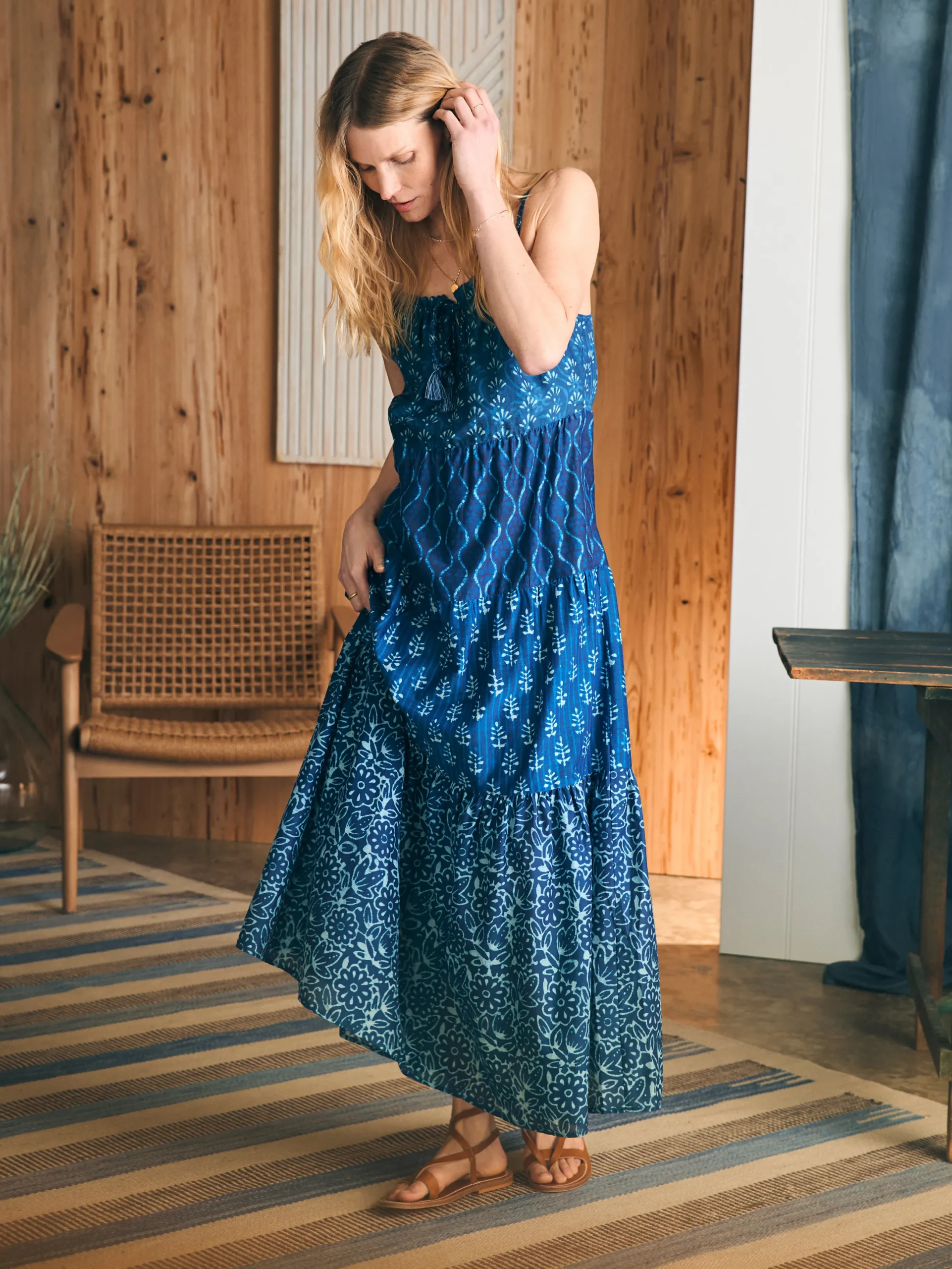 Women Faherty Brand Sun Chaser Maxi Dress -