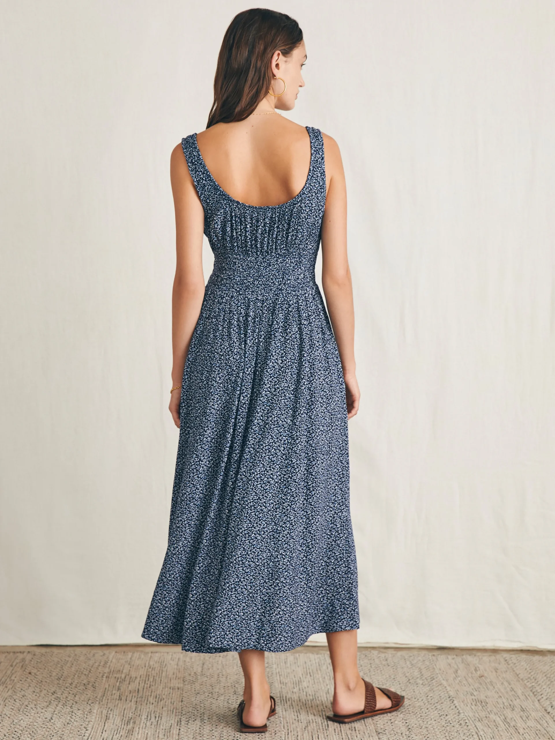 Women Faherty Brand Sunseeker Midi Dress -