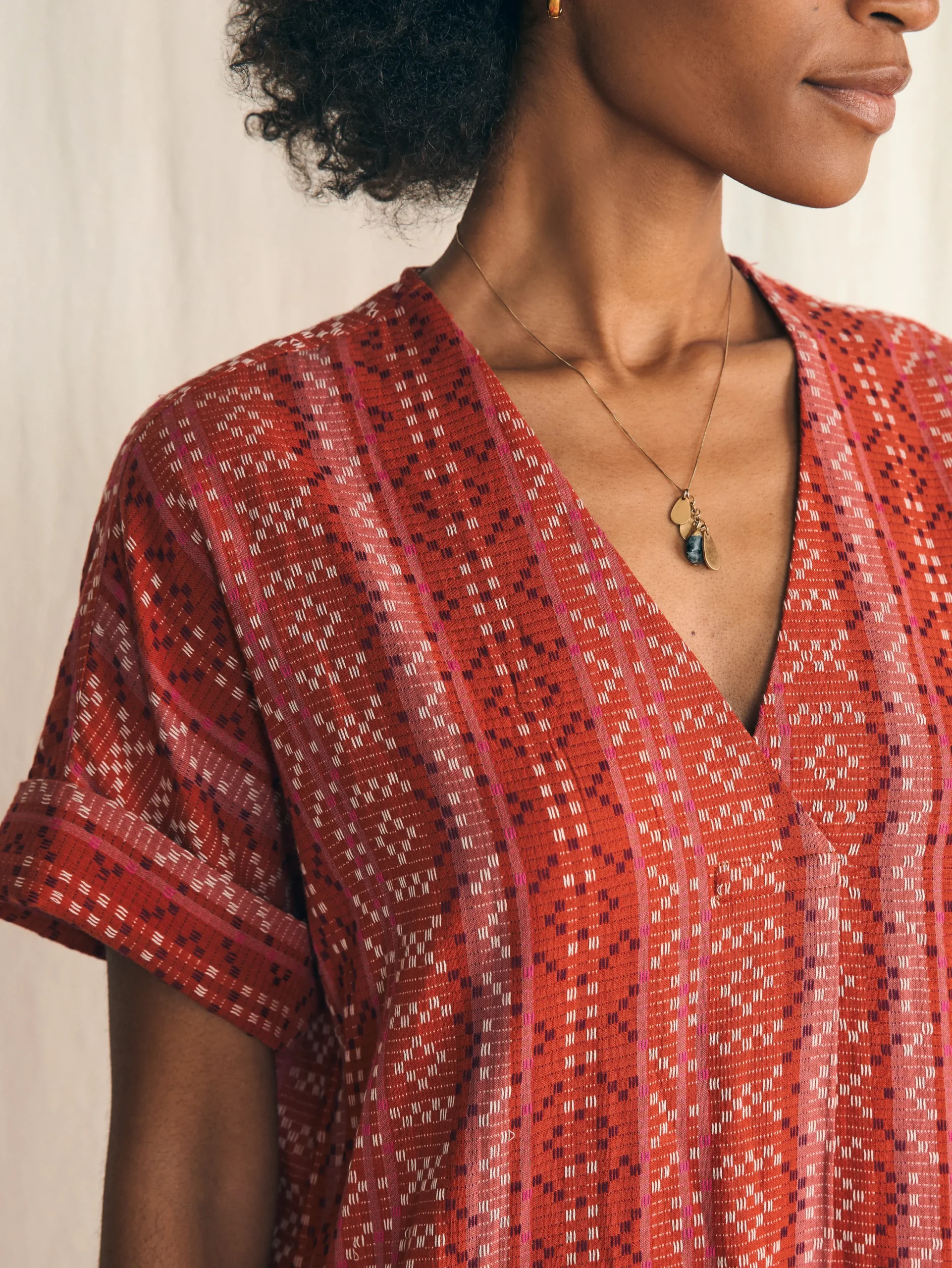 Women Faherty Brand Sunset Land Sanibel Dress -