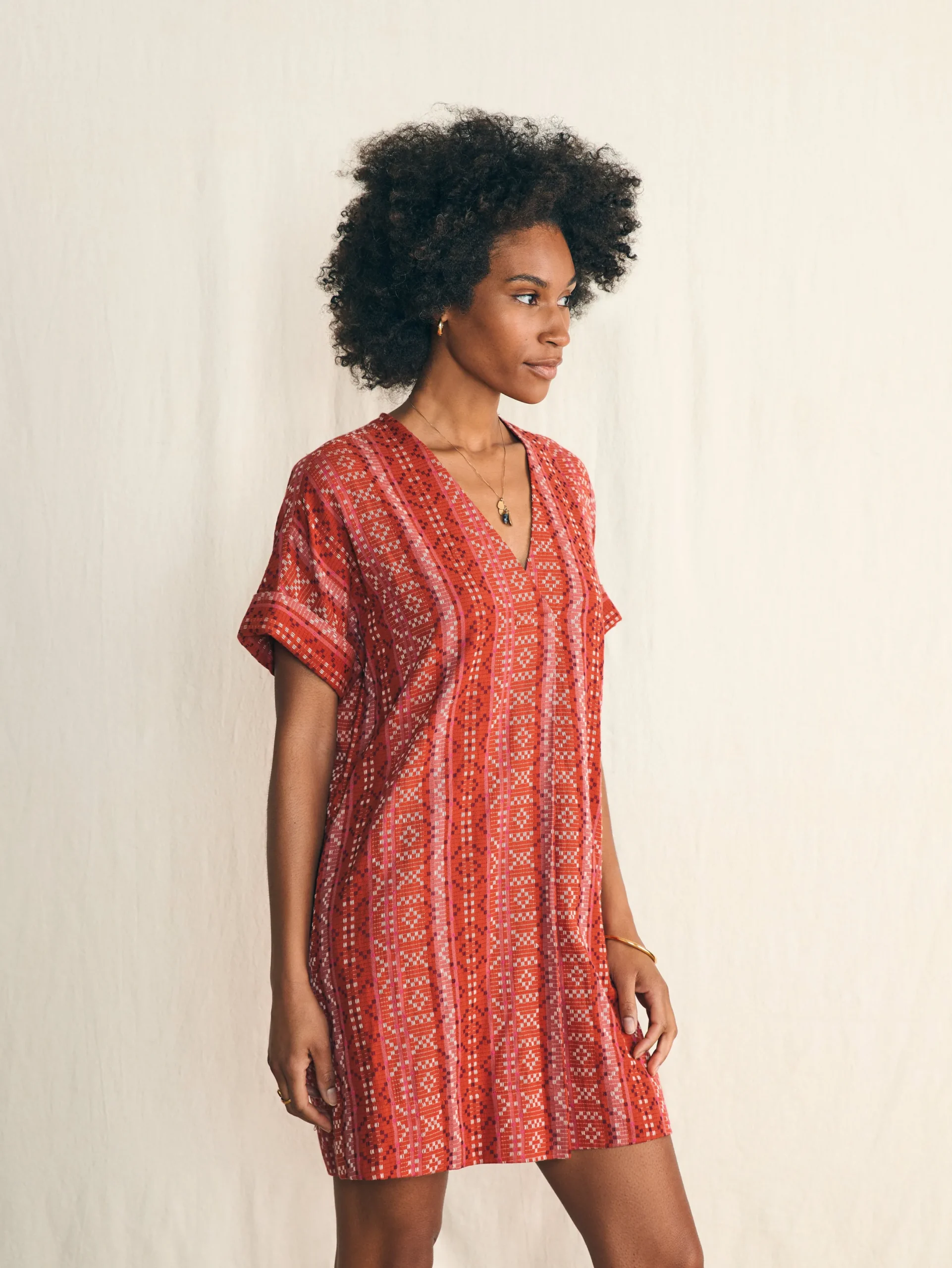 Women Faherty Brand Sunset Land Sanibel Dress -