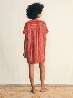 Women Faherty Brand Sunset Land Sanibel Dress -
