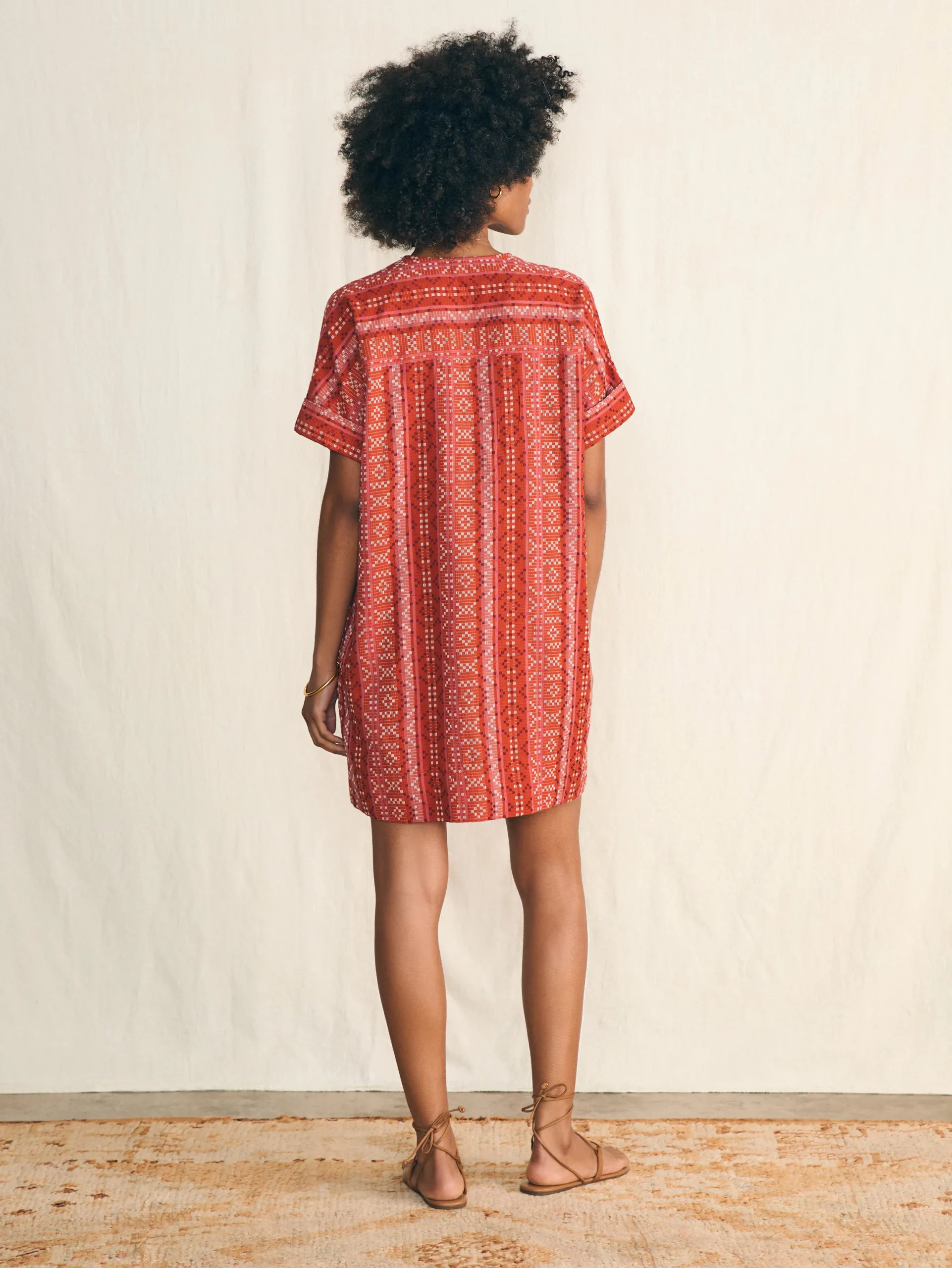Women Faherty Brand Sunset Land Sanibel Dress -