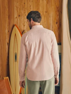 Faherty Brand Sunwashed Chambray Shirt -