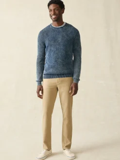Faherty Brand Sunwashed Crewneck Sweater -