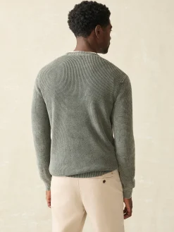 Faherty Brand Sunwashed Crewneck Sweater -
