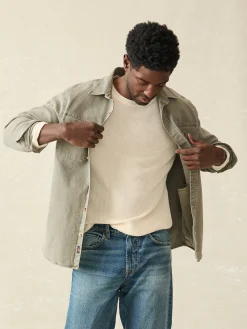Faherty Brand Sunwashed Crewneck Sweater -