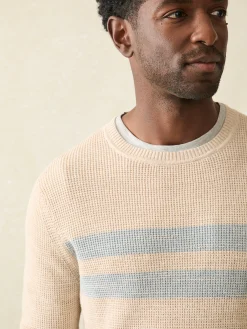Faherty Brand Sunwashed Crewneck Sweater -