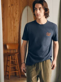 Faherty Brand Sunwashed Graphic Tee -